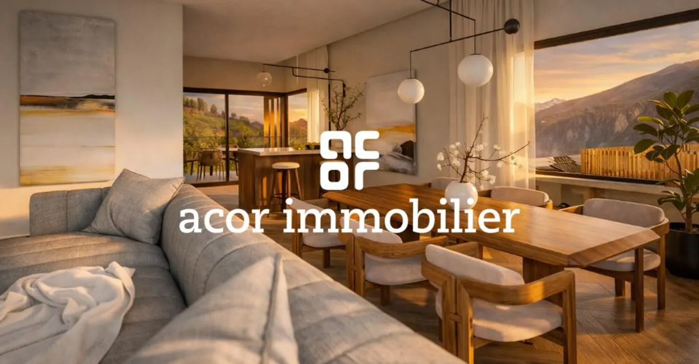 Neue individuelle Villa in den Höhen von Conthey - Foto 3 von 4