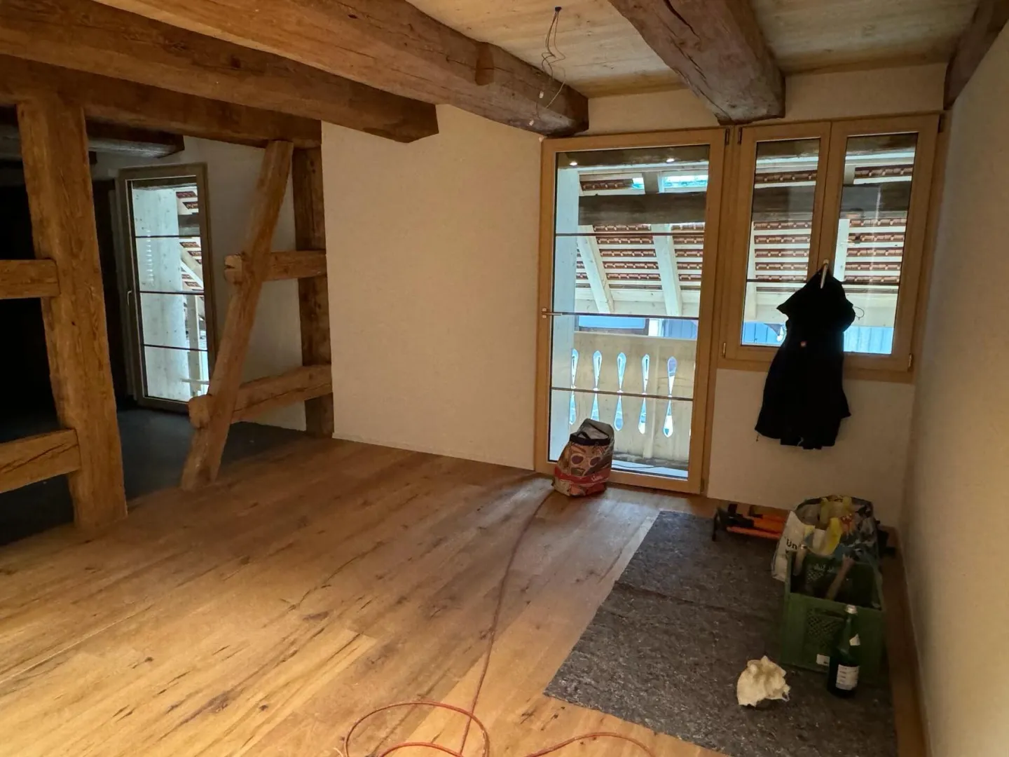 Appartement en duplex attrayant de 3½ pièces dans un emplacement calme à Buchberg - Photo 6 sur 9