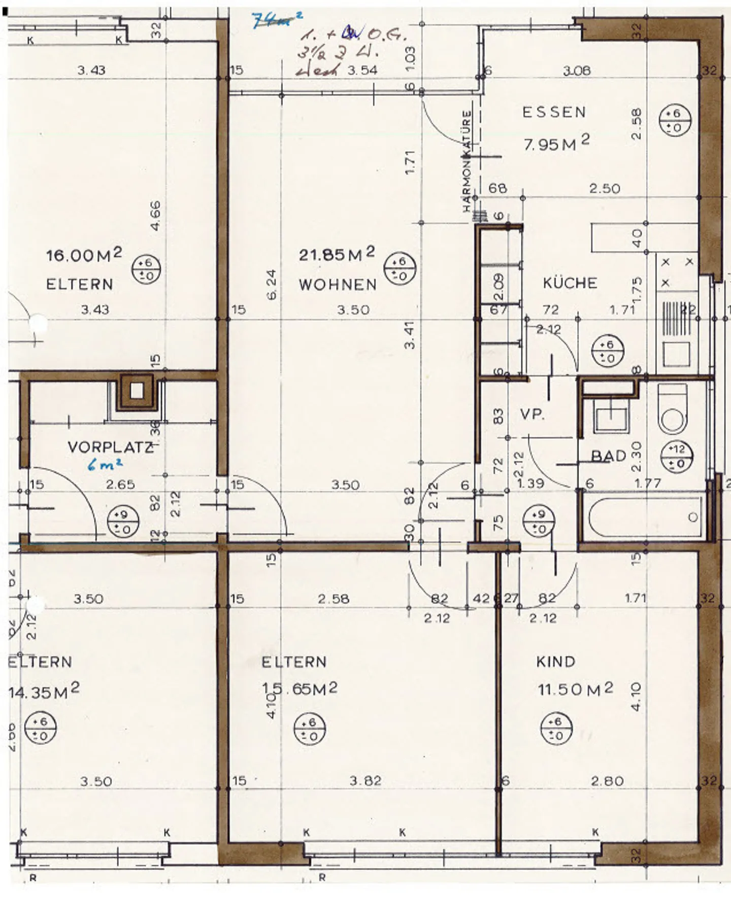 3,5 Zimmerwohnung an ruhiger Lage in Allschwil - Foto 9 von 9