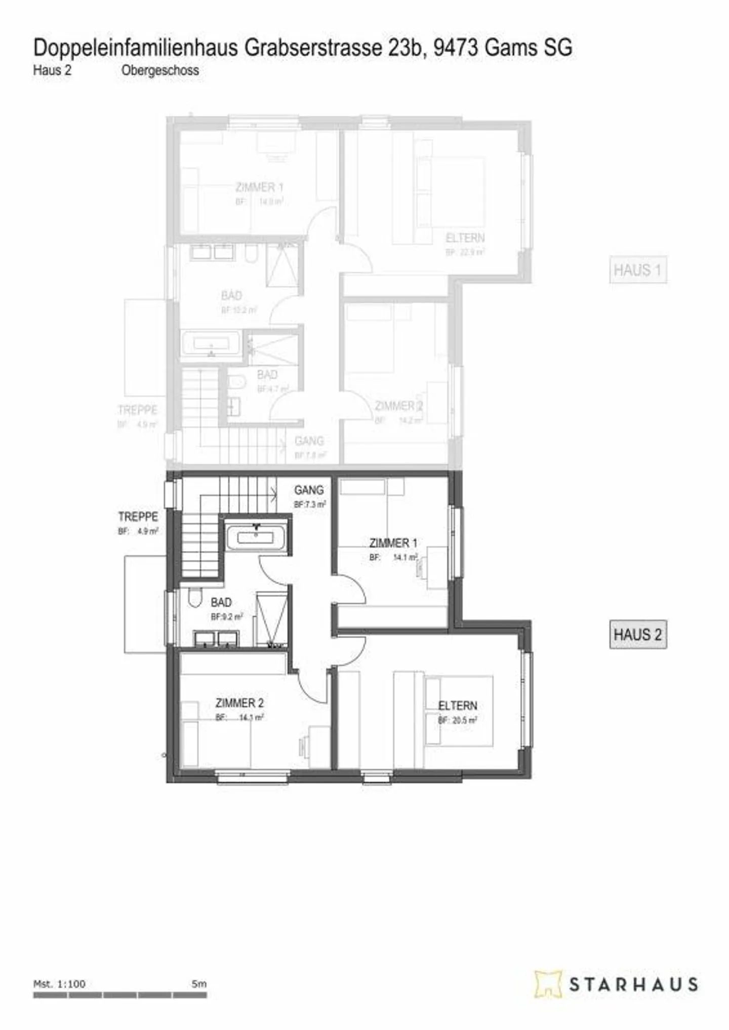 4 1/2-Room Semi-Detached House in Rural Surroundings - Photo 5 of 8