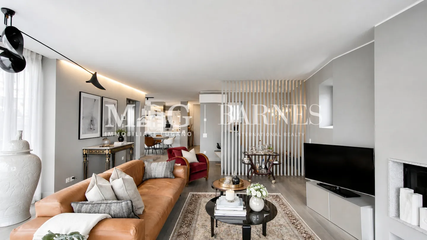 Lugano, Castagnola: Modern villa with pool and lake view - Photo 6 of 21