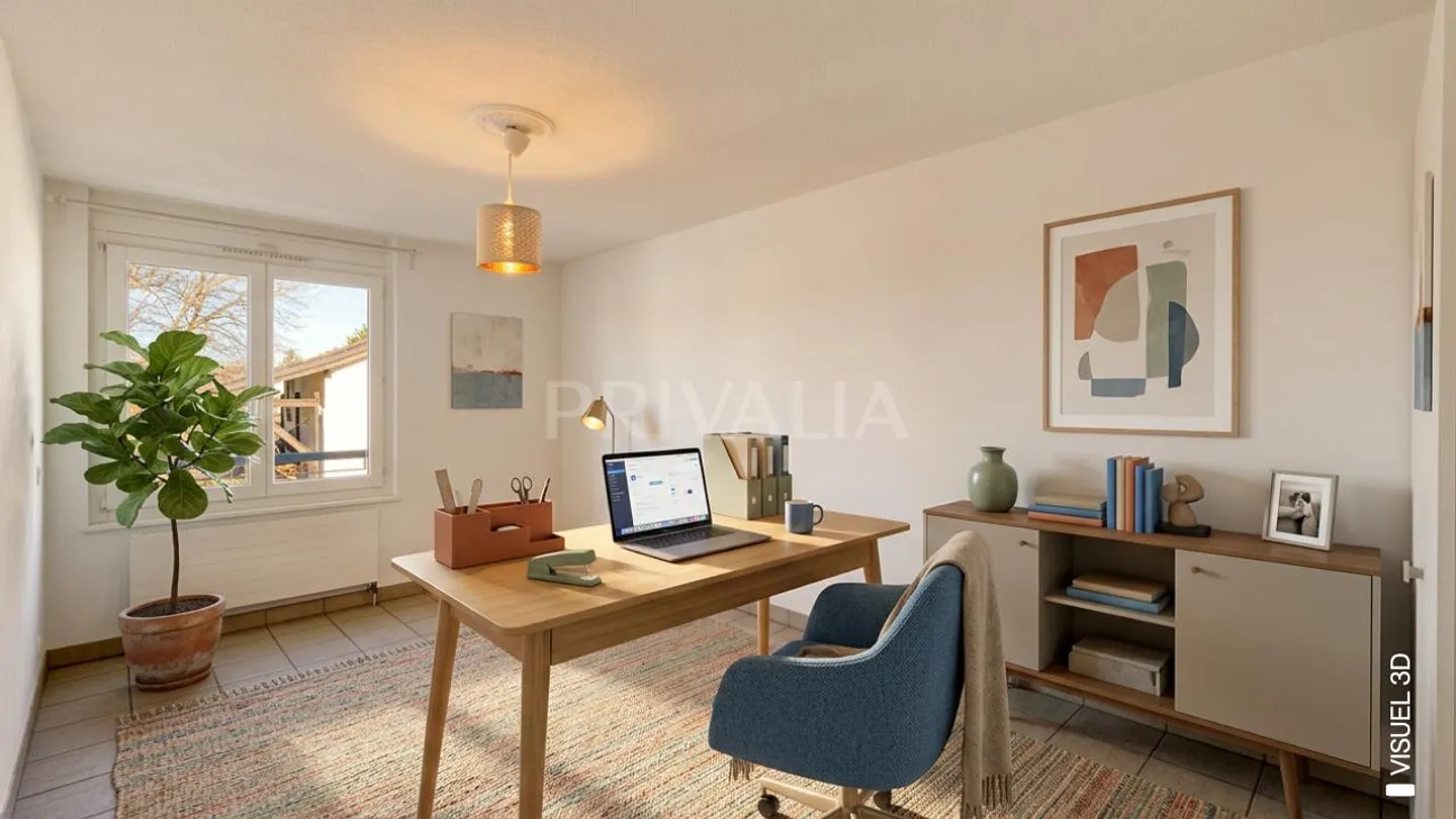 Exclusive? Spacious apartment with balconies and parking in Sézenove / Bernex - Photo 6 of 8
