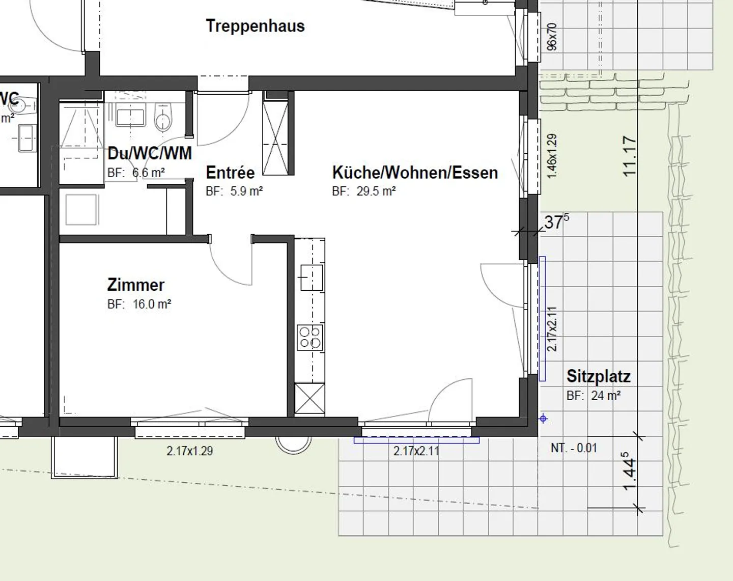 Modern ground floor apartment with beautiful garden seating area - Photo 8 of 8
