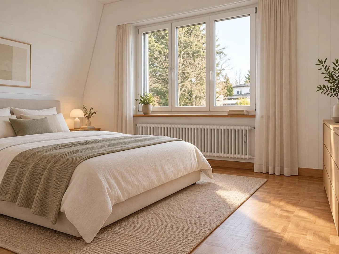 Moderne Wohnung mit grossem Garten - Foto 7 von 14