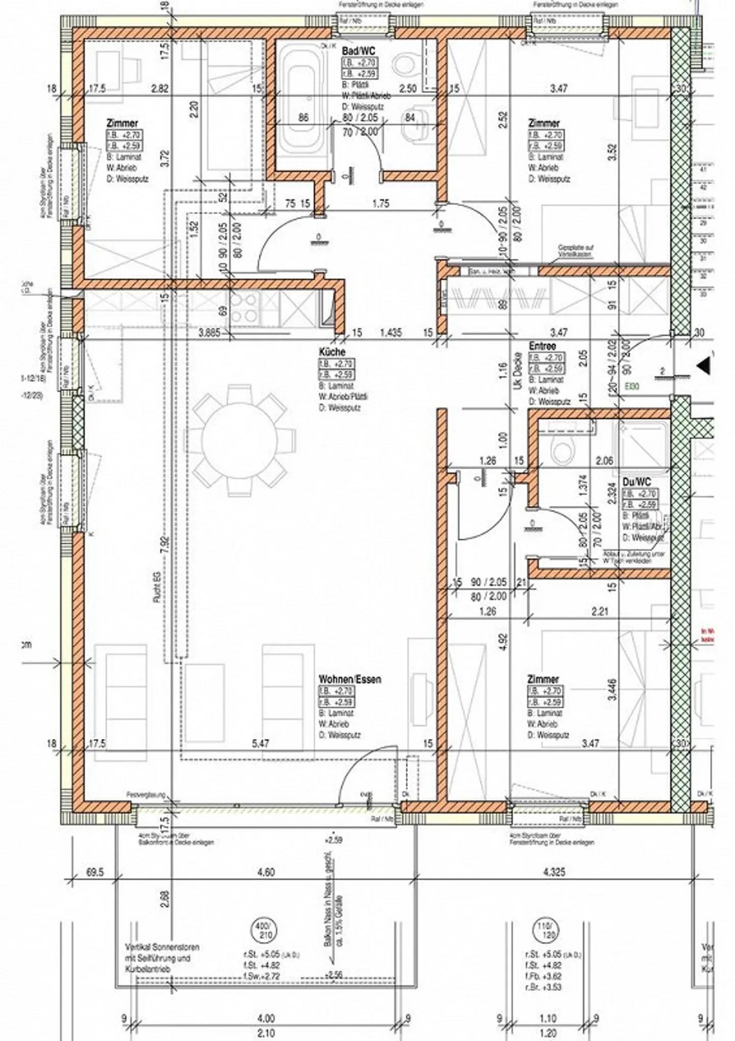 Appartement spacieux de 4,5 pièces dans un endroit calme ! - Photo 8 sur 8