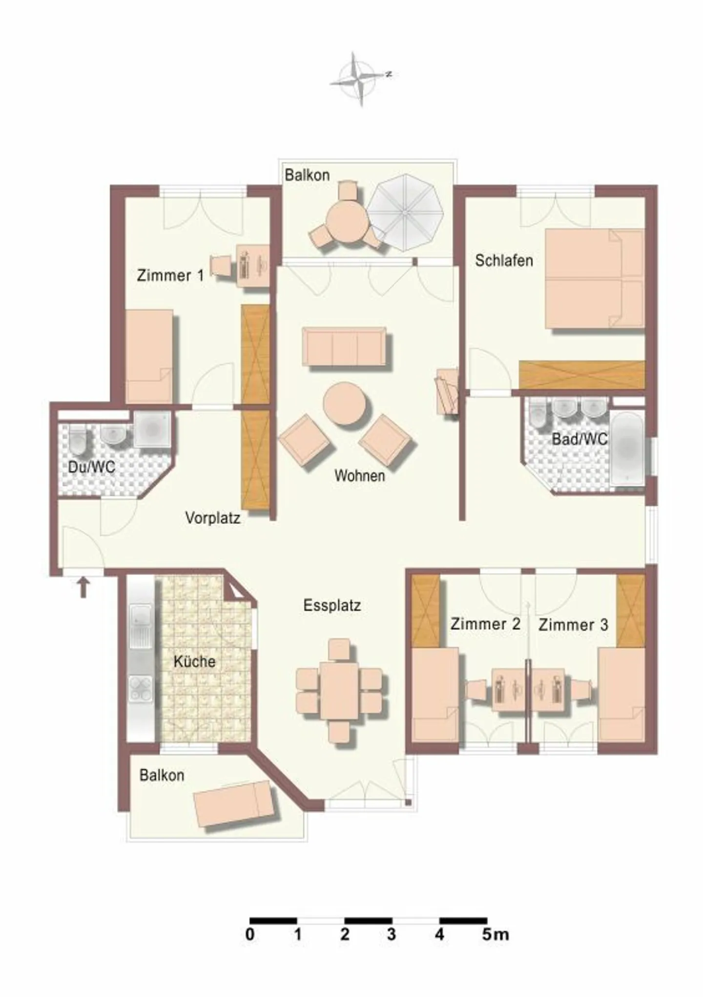 Geräumige 5.5-Zimmer-Wohnung - Foto 16 von 16