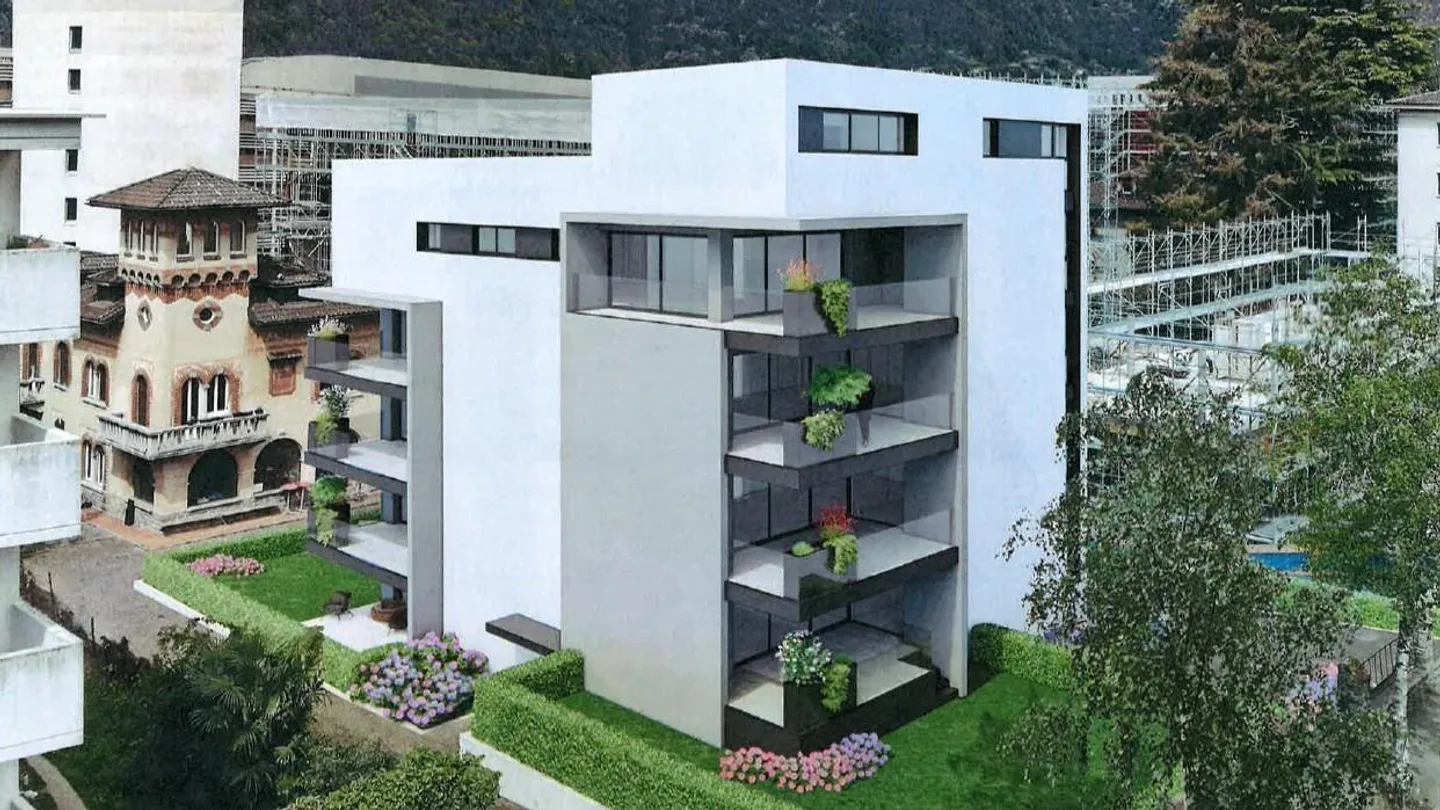 APARTMENT WITH GARDEN IN THE HEART OF BELLINZONA - Photo 2 of 3