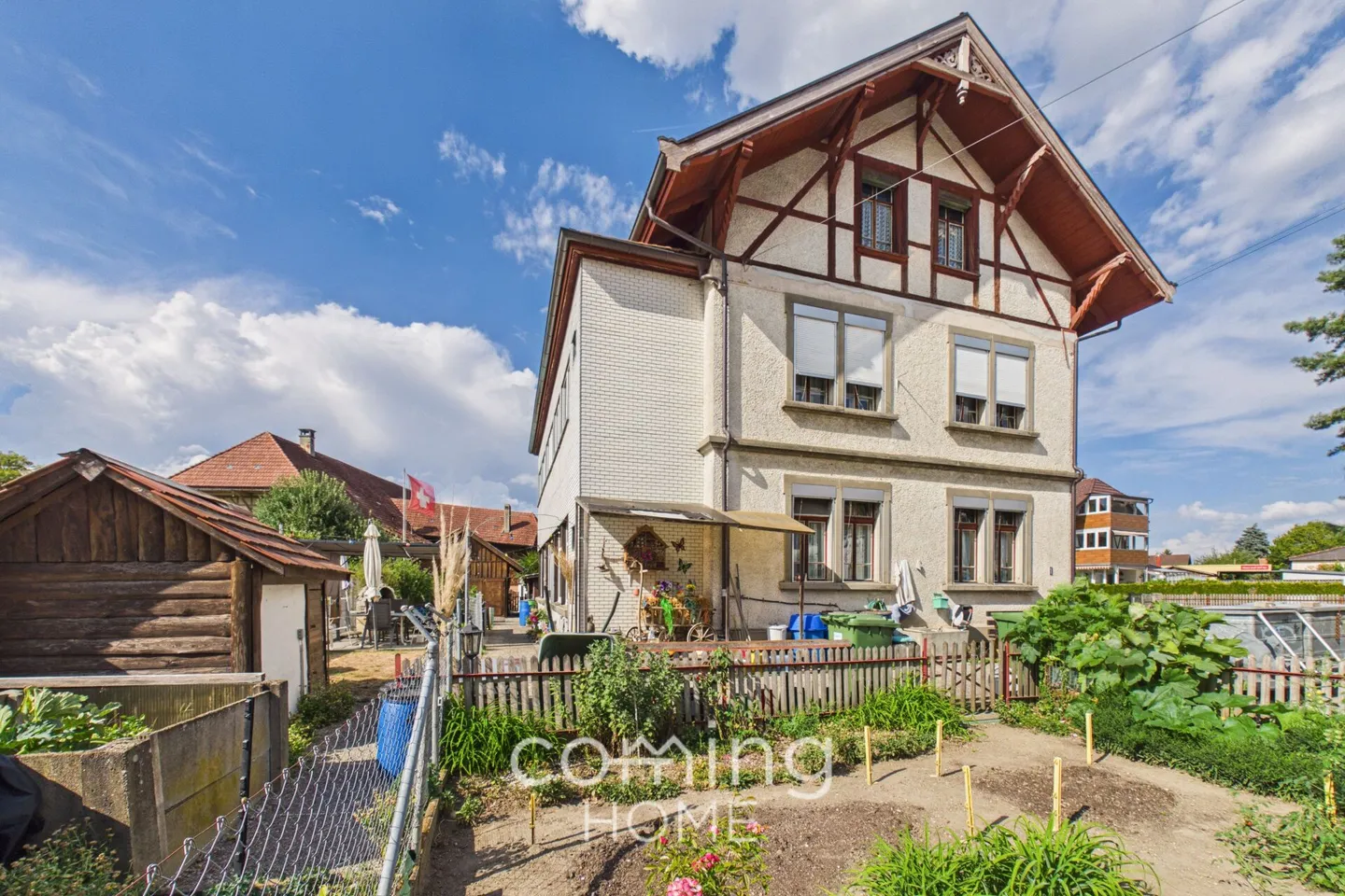 Appartamento 4.5 stanze ben curato con giardino e veranda a Thörigen - Foto 1 di 13