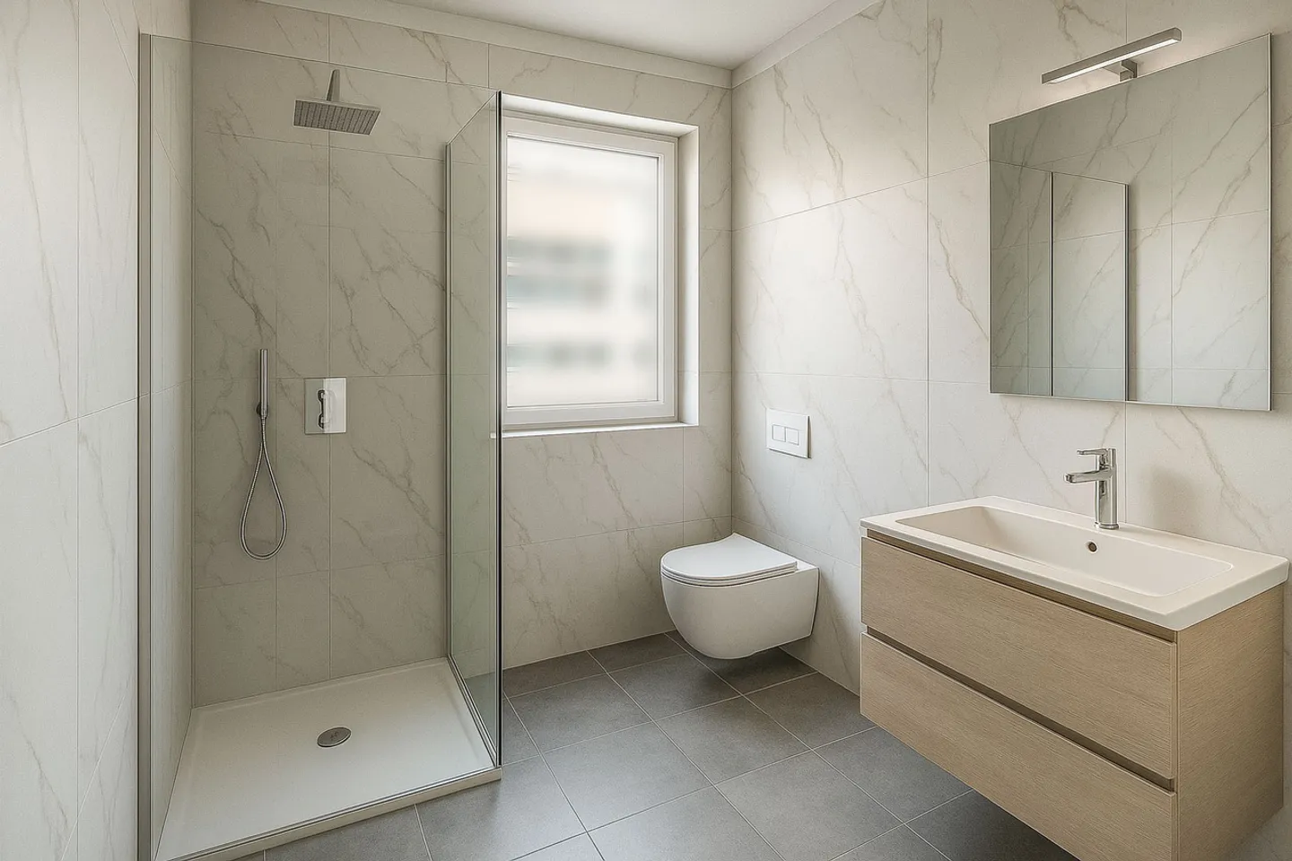 3.5 Neubauwohnungen in Vezia - Foto 3 von 5