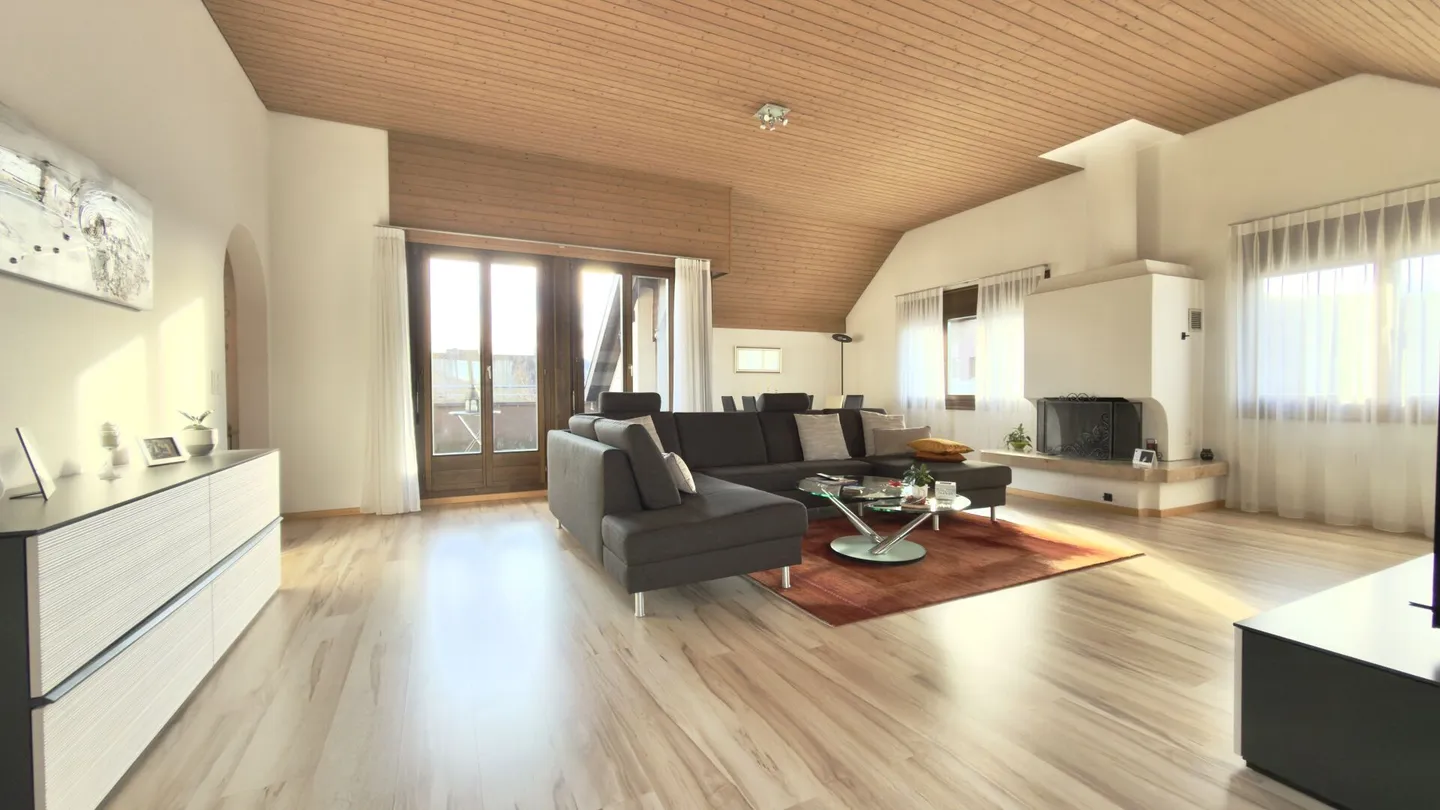 Spacious Penthouse Apartment with Privacy, View & Additional Rooms - Villmergen - Photo 6 of 28