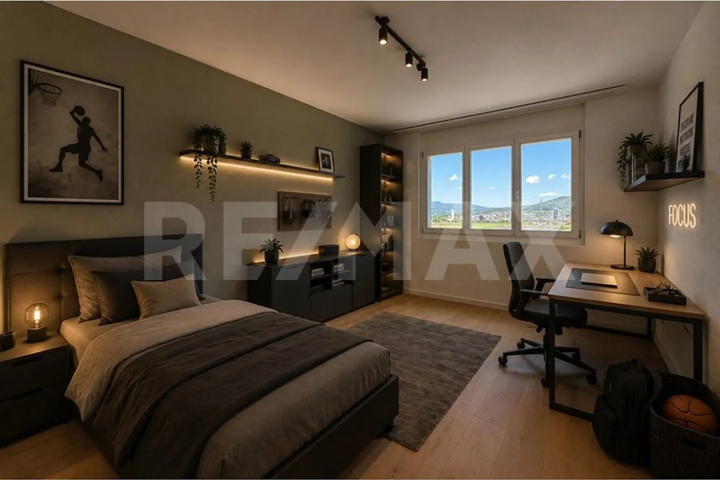 Situé au calme, bien entretenu et avec beaucoup de potentiel - Appartement 3½ pièces avec balcon sur le vert - Photo 10 sur 13