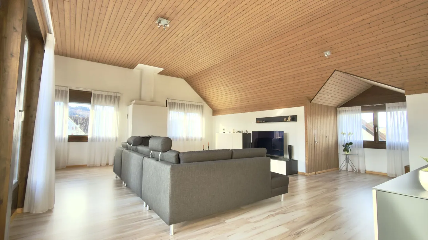 Spacious Penthouse Apartment with Privacy, View & Additional Rooms - Villmergen - Photo 8 of 28