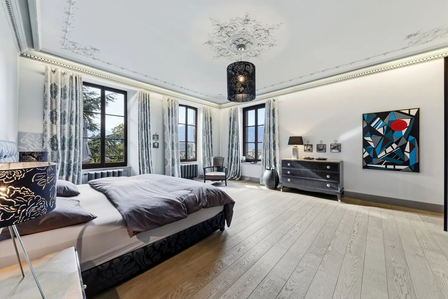 VILLA PRINCIPALE - STUDIO E PARCO - VISTA PANORAMICA - Foto 4 di 12