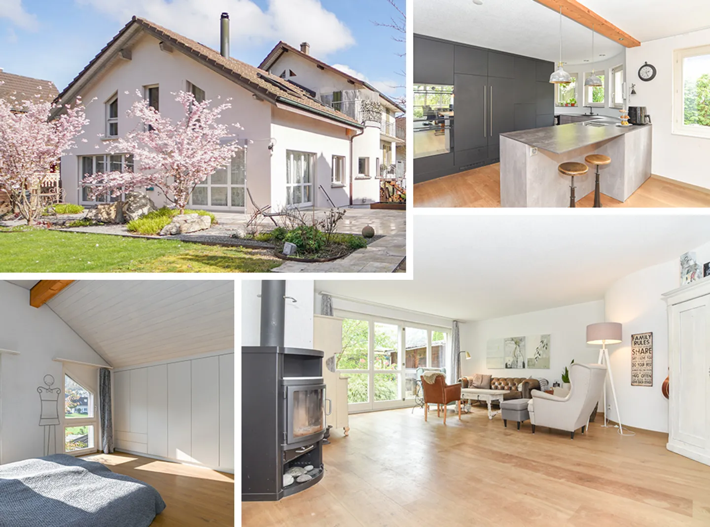 Renovated two-family house with plenty of space and a beautiful garden - Photo 1 of 16