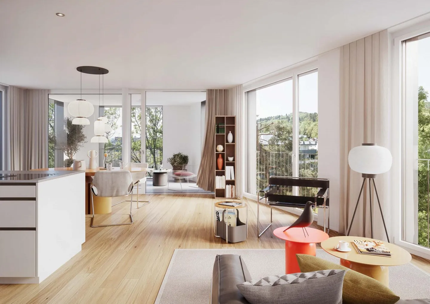 "First Occupancy" Modern 4.5 Room New Apartment, only 20 Minutes from Zurich - Photo 4 of 5