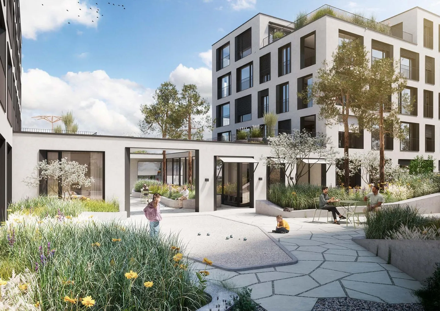 "First Occupancy" Modern 4.5 Room New Apartment, only 20 Minutes from Zurich - Photo 2 of 5