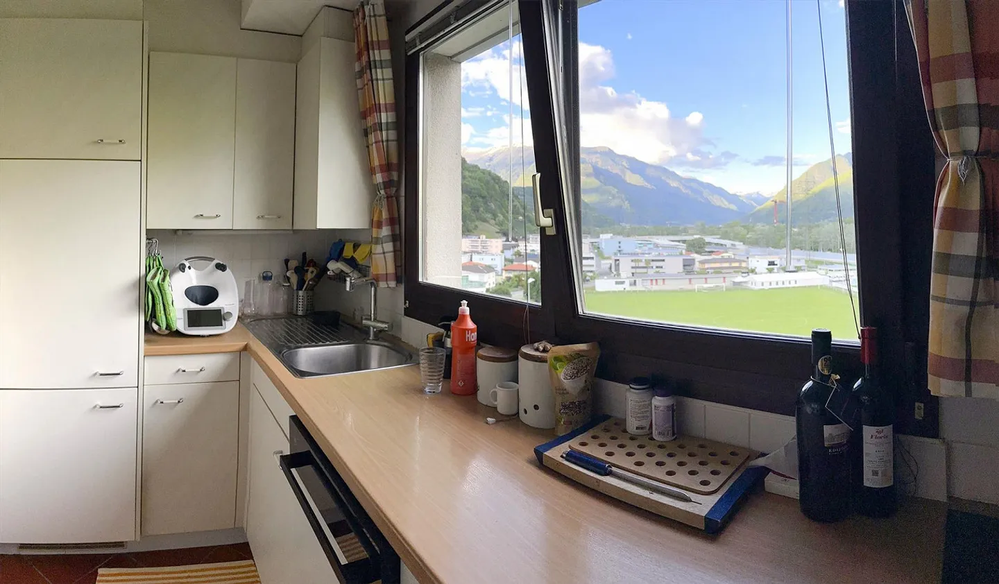 Attico 3 1/2 locali con grande terrazza con vista panoramica aperta - Foto 9 di 16