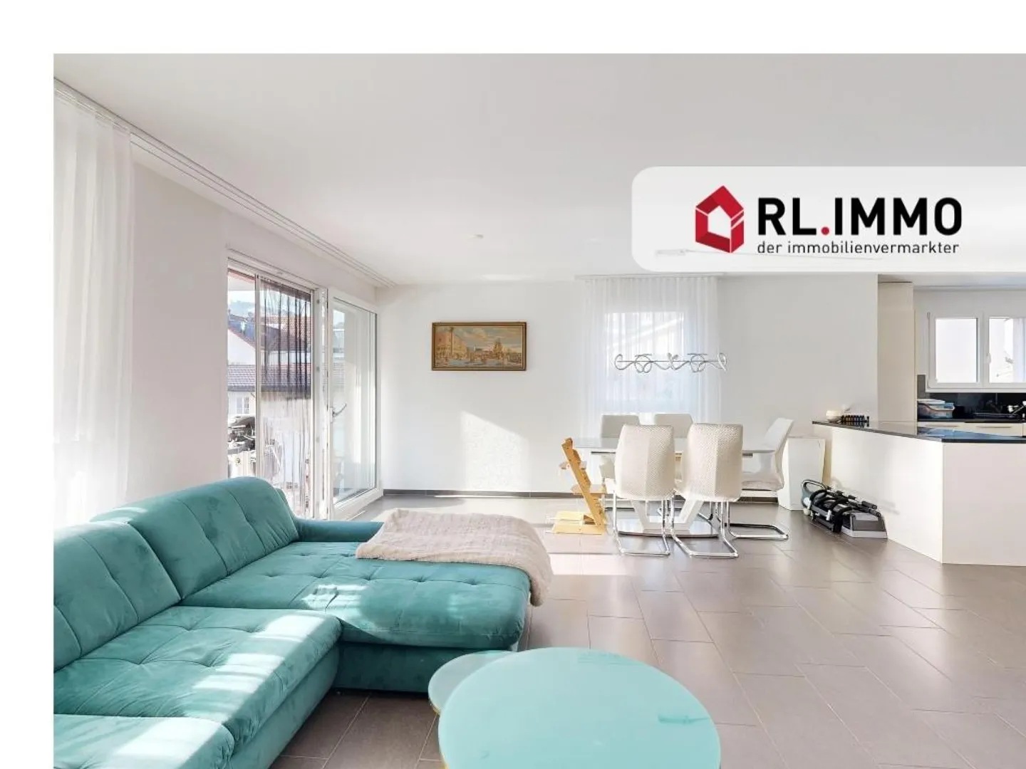 Condominium de 4,5 pièces avec vue sur le lac à Buchs à vendre - Photo 1 sur 13