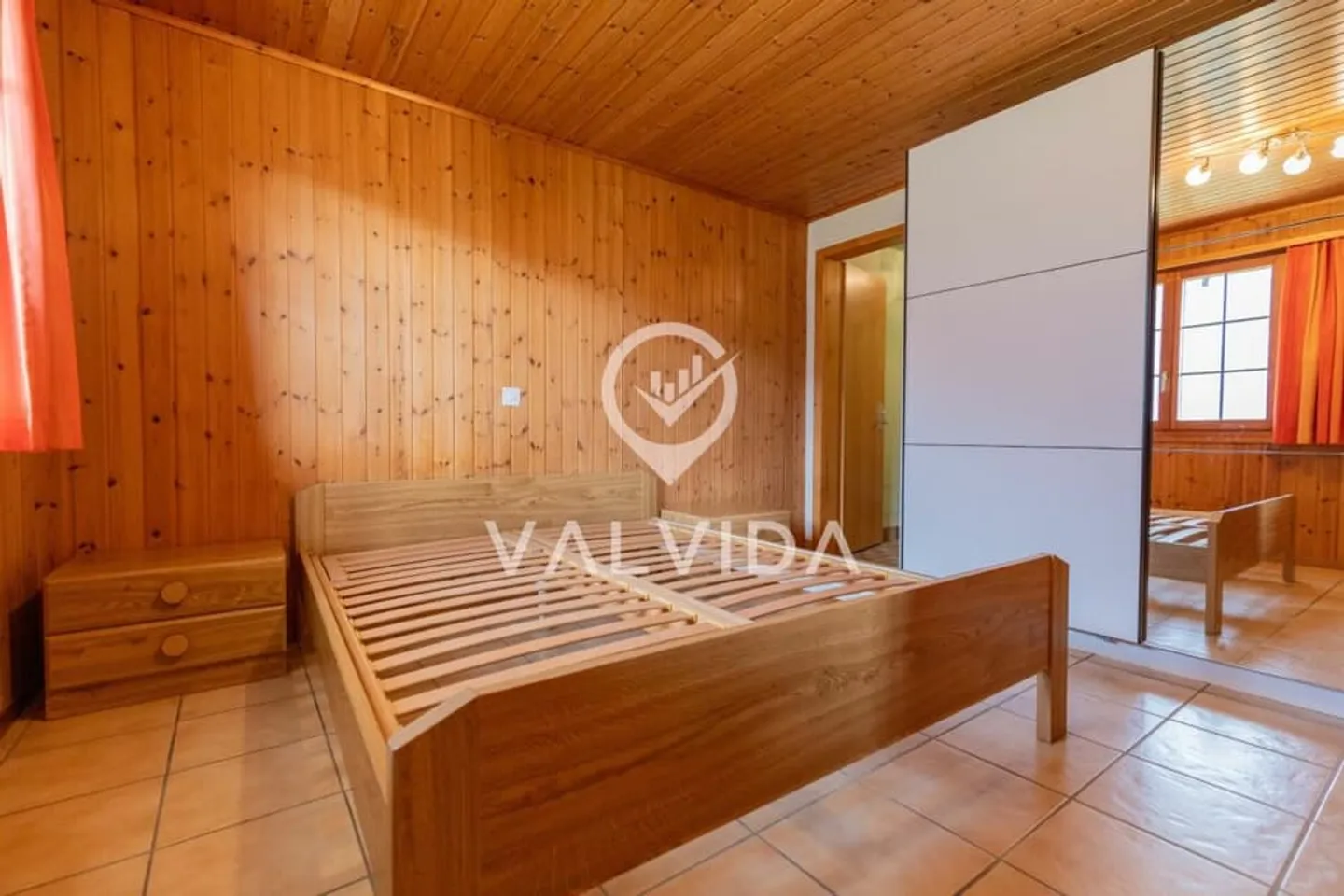 Furnished 2-room apartment with panoramic view over the Rhone Valley - Photo 6 of 8