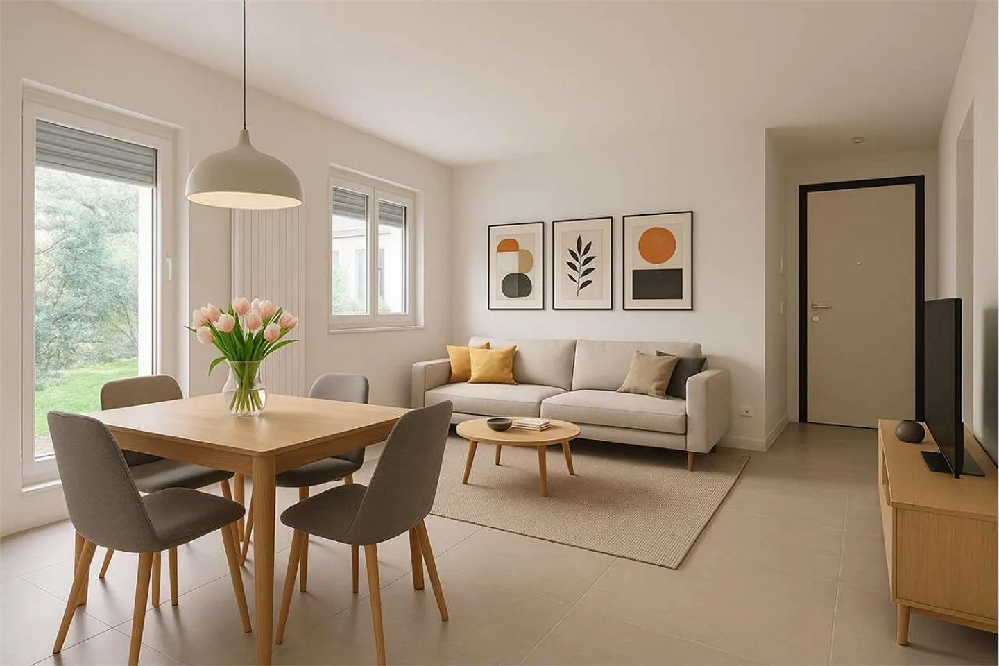 Lugano Zentrum - 2,5 Zimmer mit Garten - Foto 2 von 3