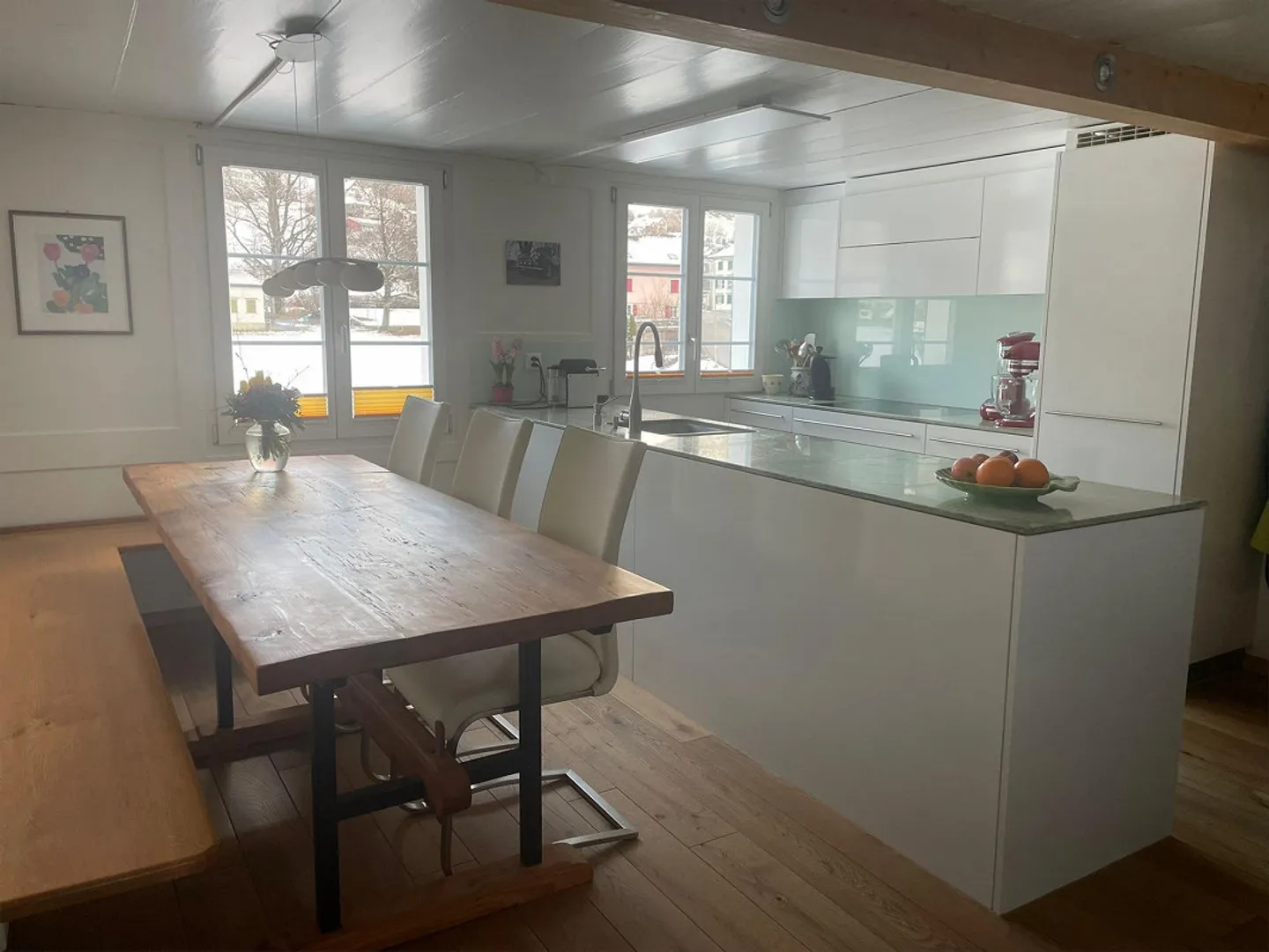 Appartement en duplex lumineux de 5,5 pièces fraîchement rénové dans le meilleur emplacement - Photo 7 sur 29