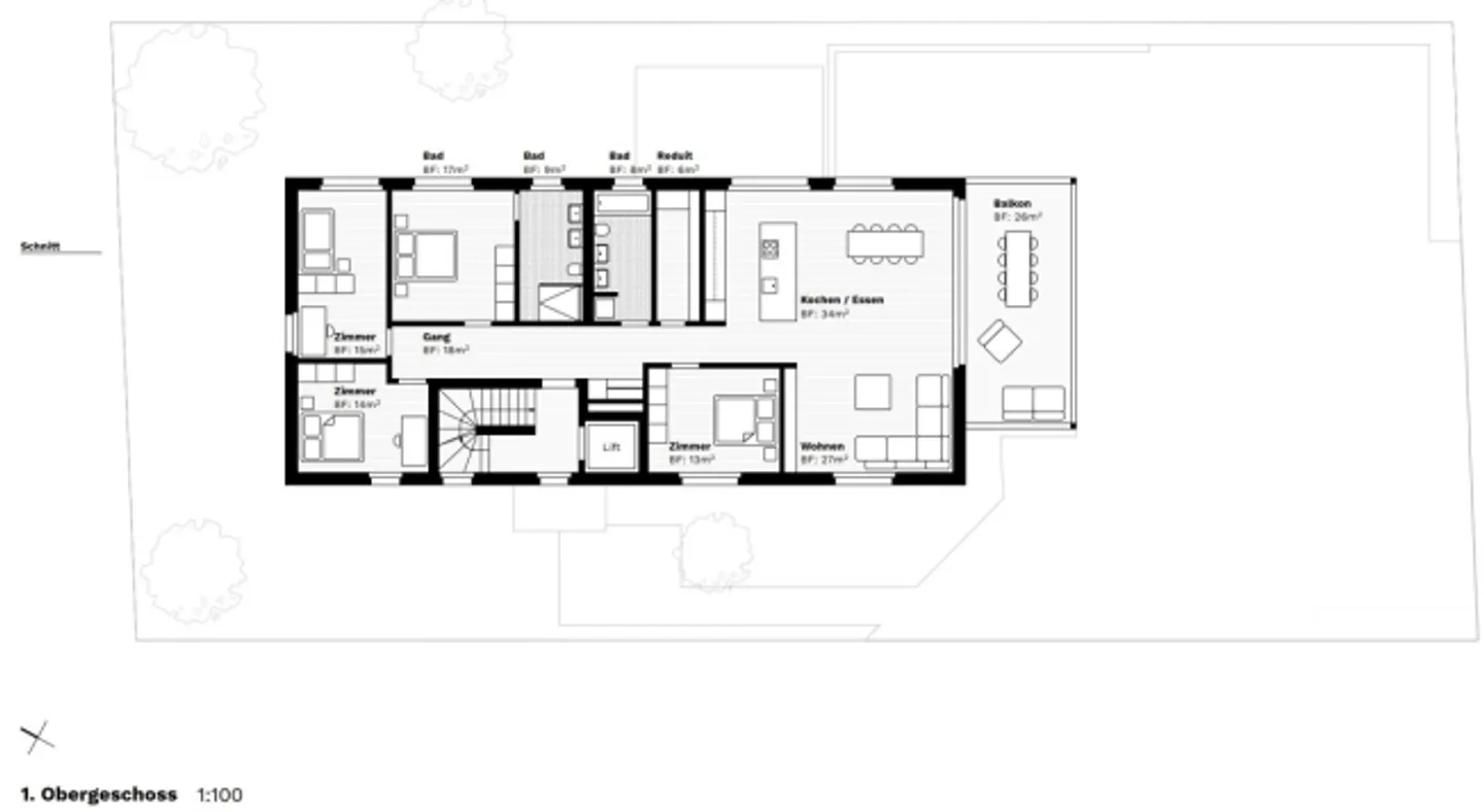 Terreno edificabile con permesso di costruzione per un edificio multifamilial - Romanshorn - Foto 10 di 15