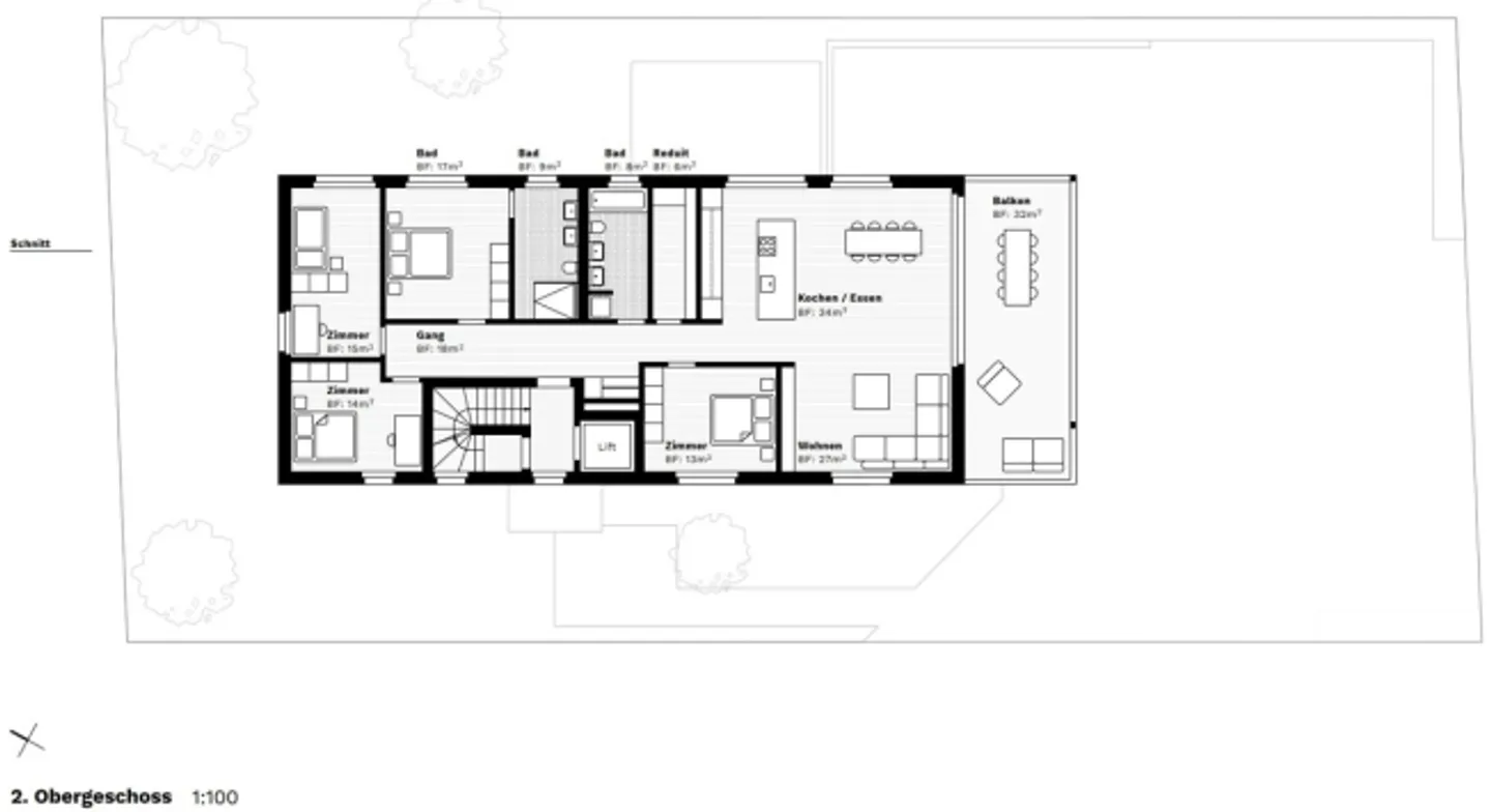 Terreno edificabile con permesso di costruzione per un edificio multifamilial - Romanshorn - Foto 11 di 15
