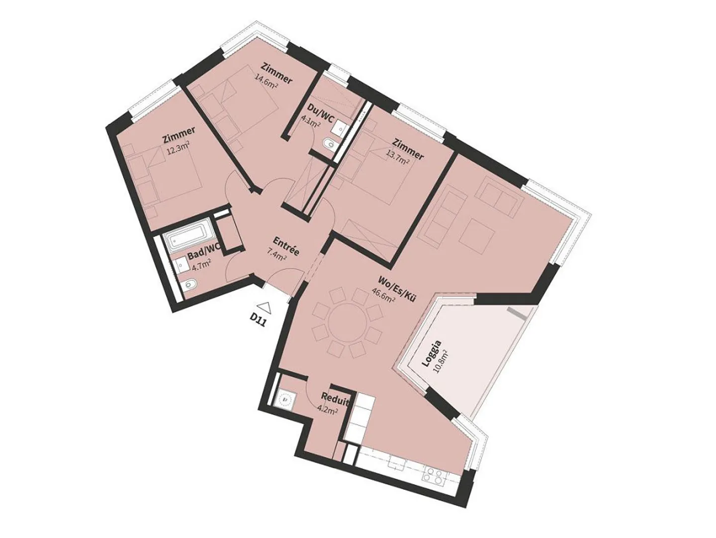 Seconda casa nel nuovo edificio Bünda Eck D (D11) - Foto 10 di 10