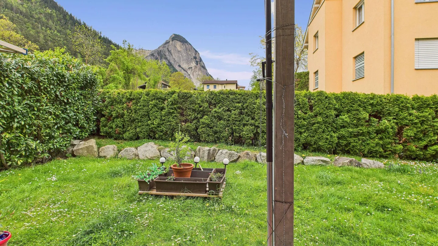 Appartement de jardin 2,5 pièces avec place de parking à Susten (Feithieren) - Photo 6 sur 7