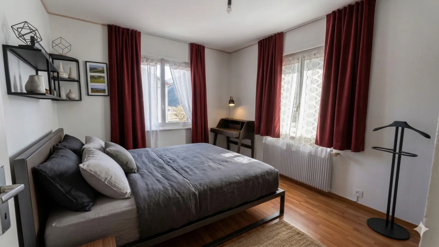 Grande maison avec jardin sur Martigny ! Terrain constructible ! - Foto 9 von 13