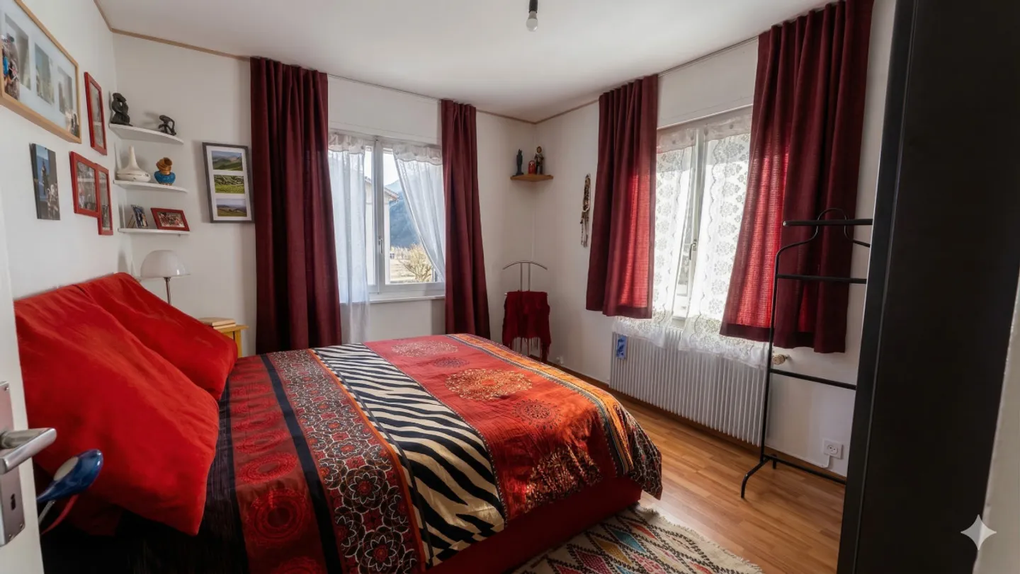 Grande maison avec jardin sur Martigny ! Terrain constructible ! - Foto 8 von 13