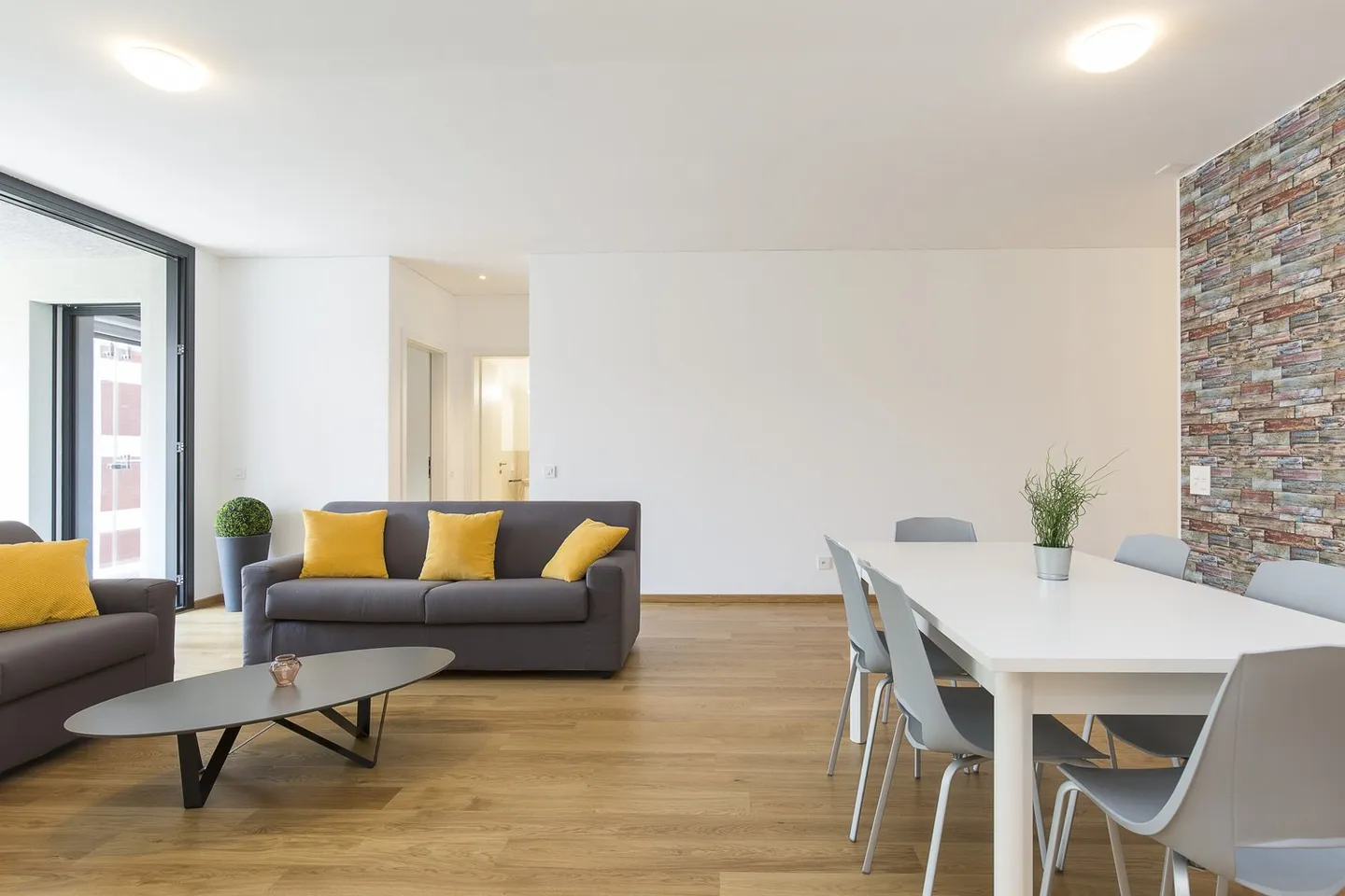 Ampio appartamento di 4,5 locali, centrale e vicino alle università di Lugano - Foto 6 di 13