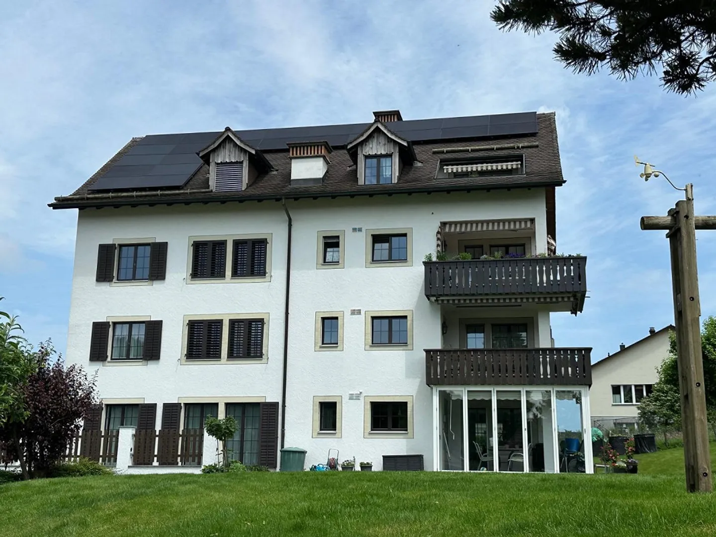 3.5 Room Attic Apartment in Central Location in Abtwil - Photo 1 of 10