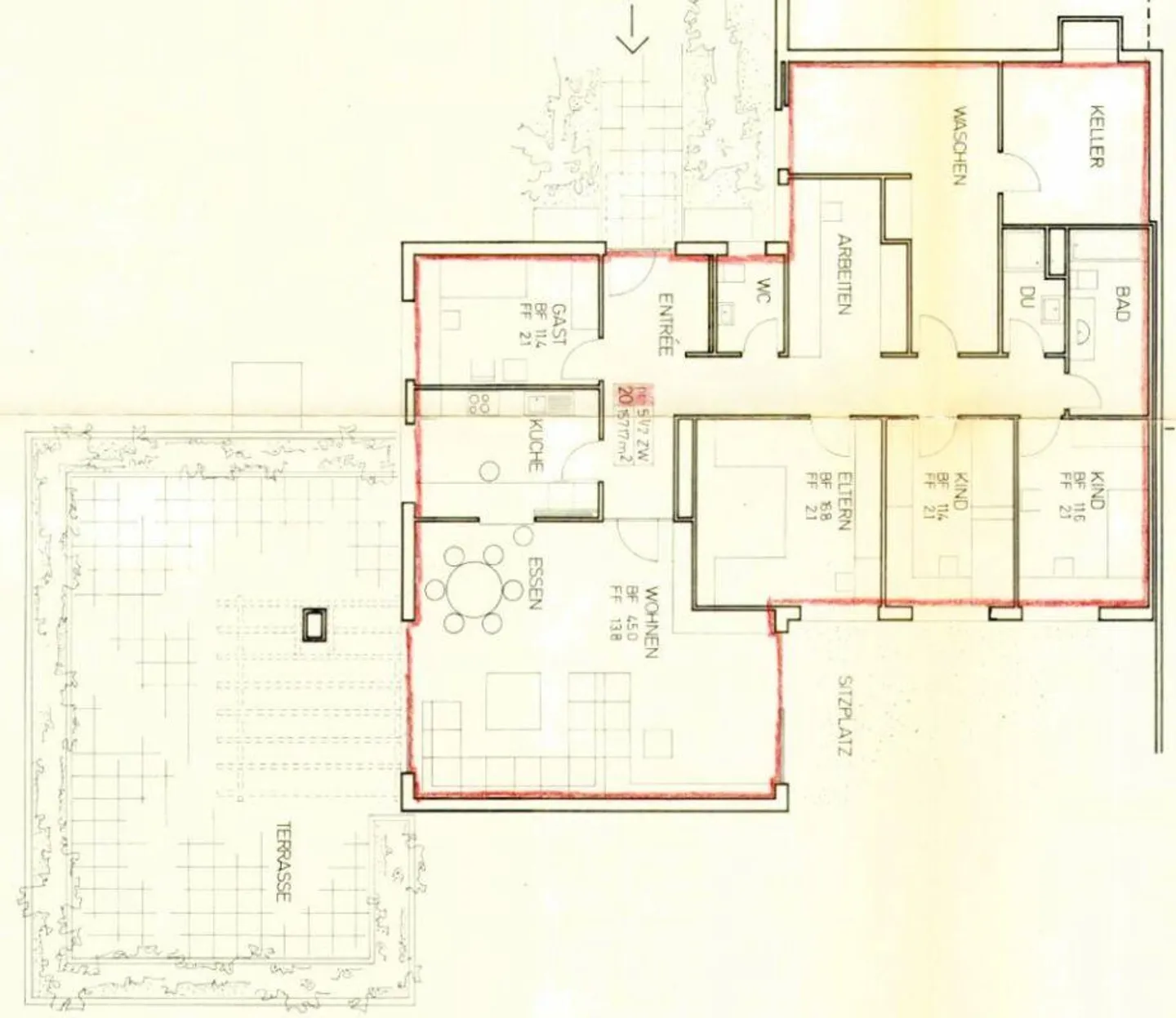 Grosszügige Wohnung mit Terrasse - Foto 11 von 11