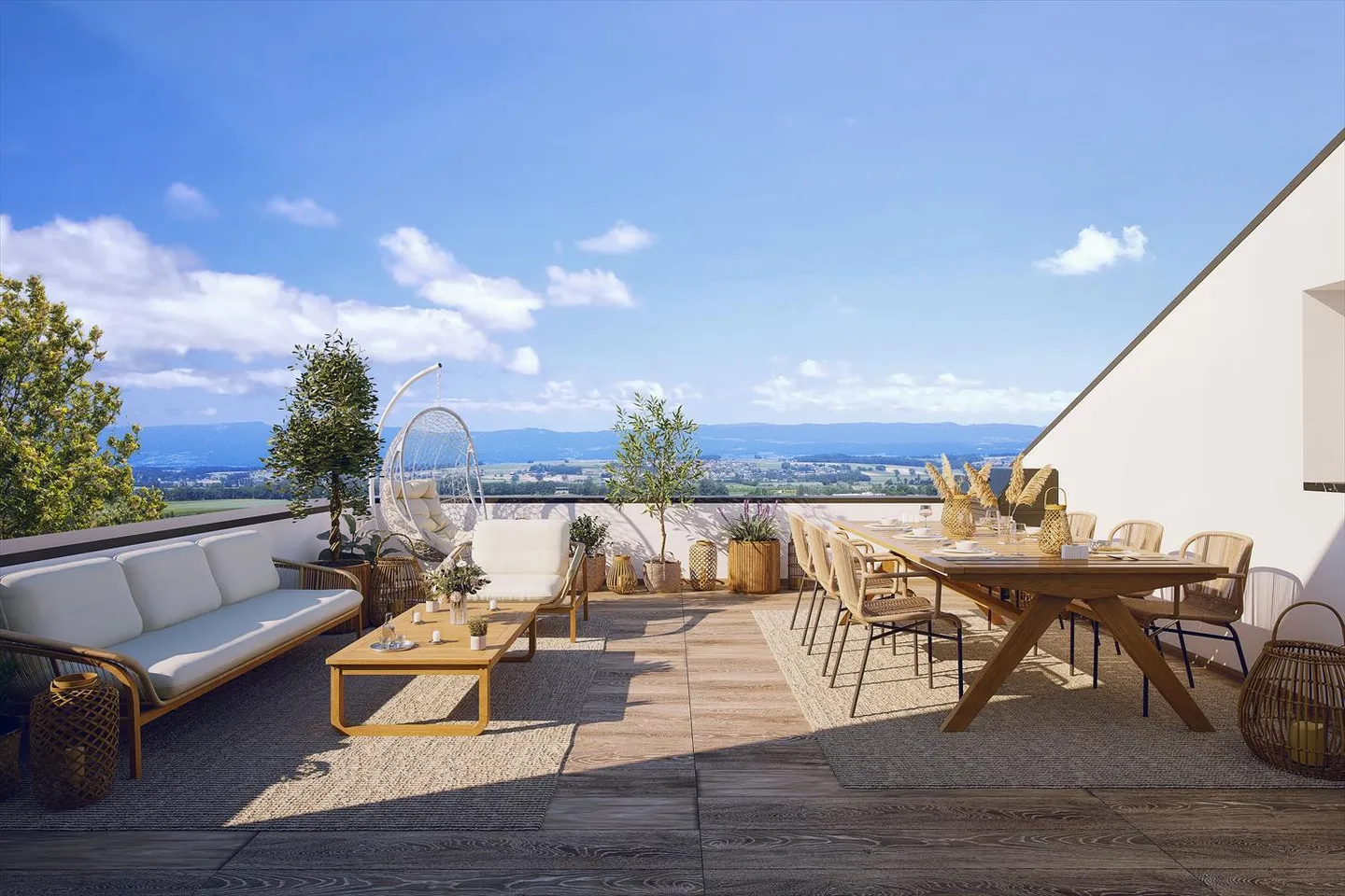 Una vista mozzafiato a Domdidier - 2 ultime ville! (Villa 3) - Foto 2 di 8