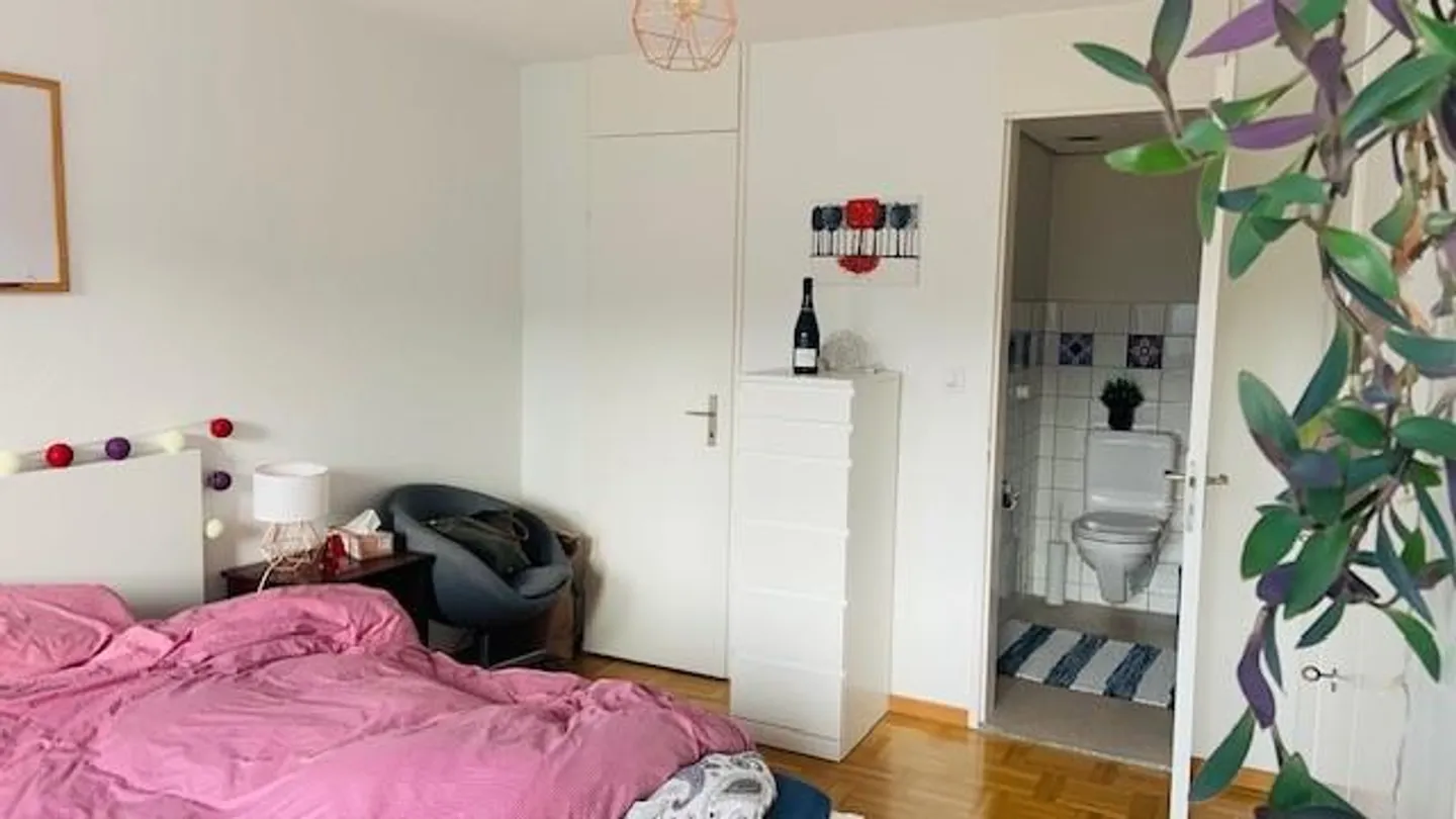 Opportunité! Appartement spacieux et calme de 1 ½ pièce en ville avec balcon - Photo 5 sur 8