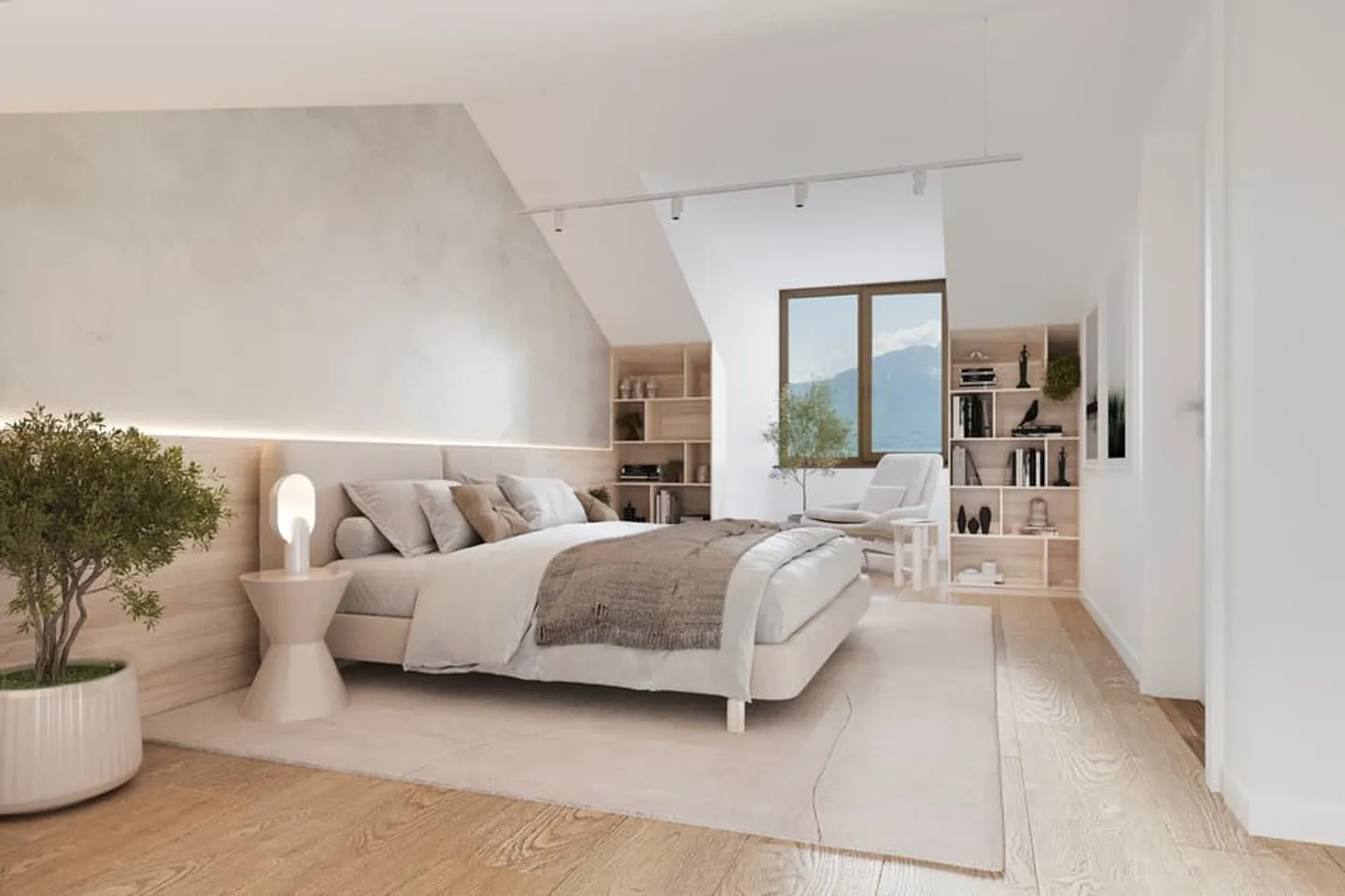 Wunderschöne angebaute Villa mit atemberaubendem Blick auf den Genfersee - Foto 4 von 4