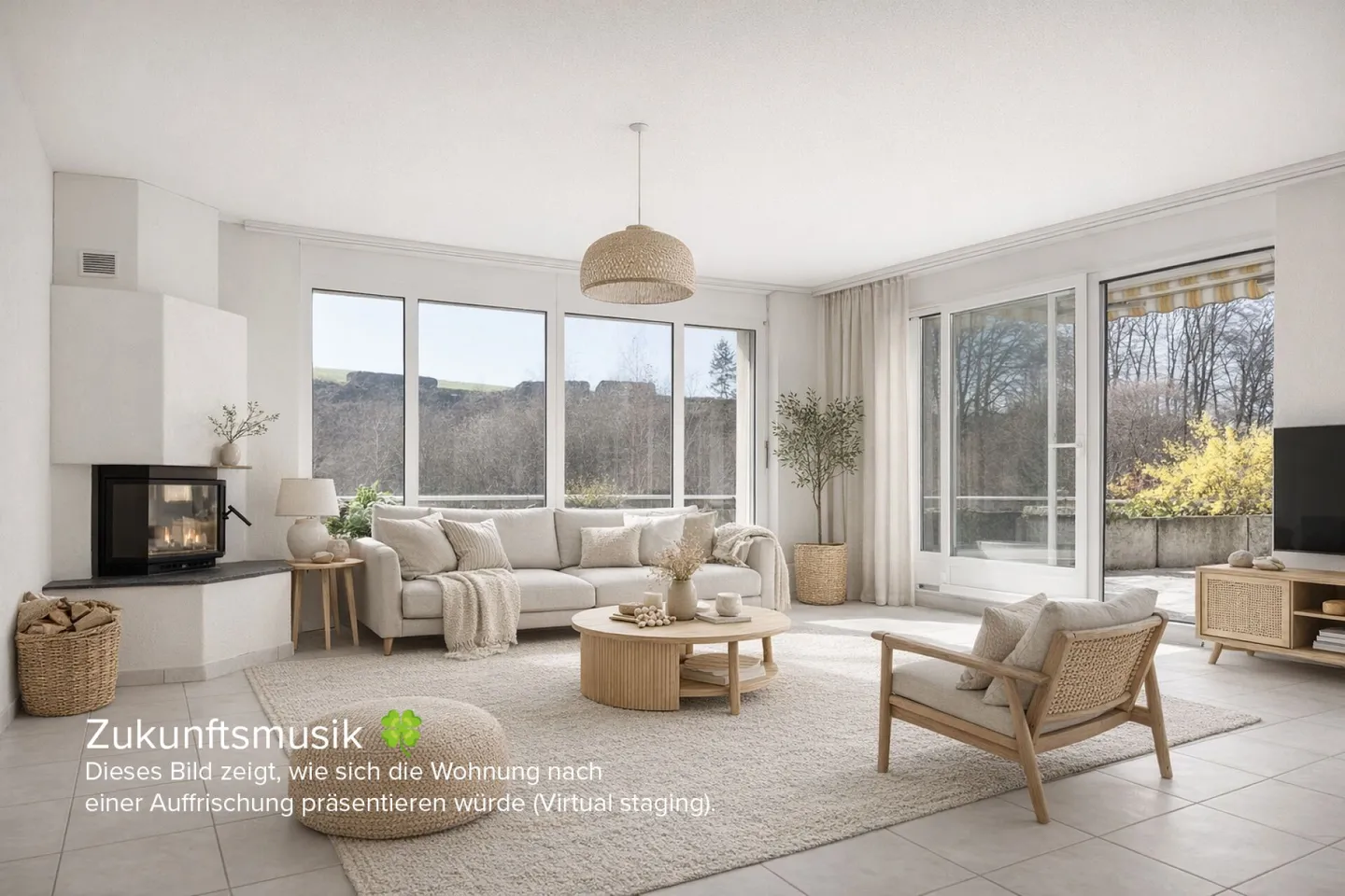 Geräumiges Terrassenhaus mit Aussicht - Foto 3 von 21