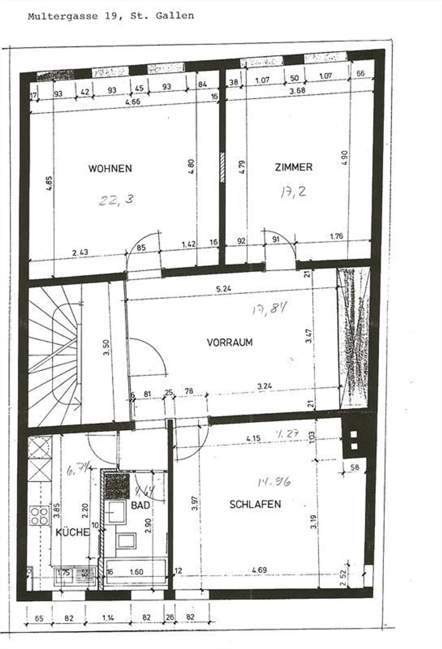 Charmante Wohnung in St. Gallen - Foto 12 von 12