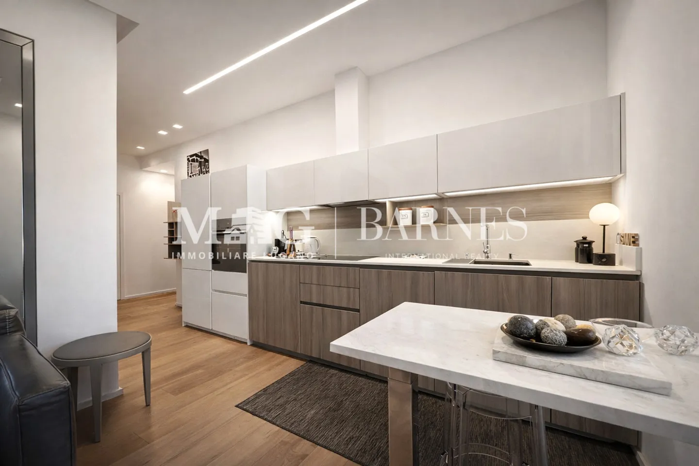 Lugano Zentrum nahe LAC: 2,5-Zimmer-Wohnung mit Seeblick - Foto 5 von 12