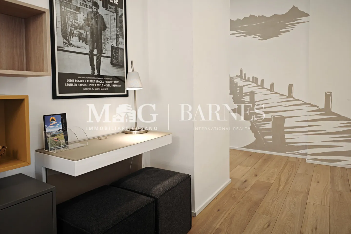 Lugano Zentrum nahe LAC: 2,5-Zimmer-Wohnung mit Seeblick - Foto 7 von 12