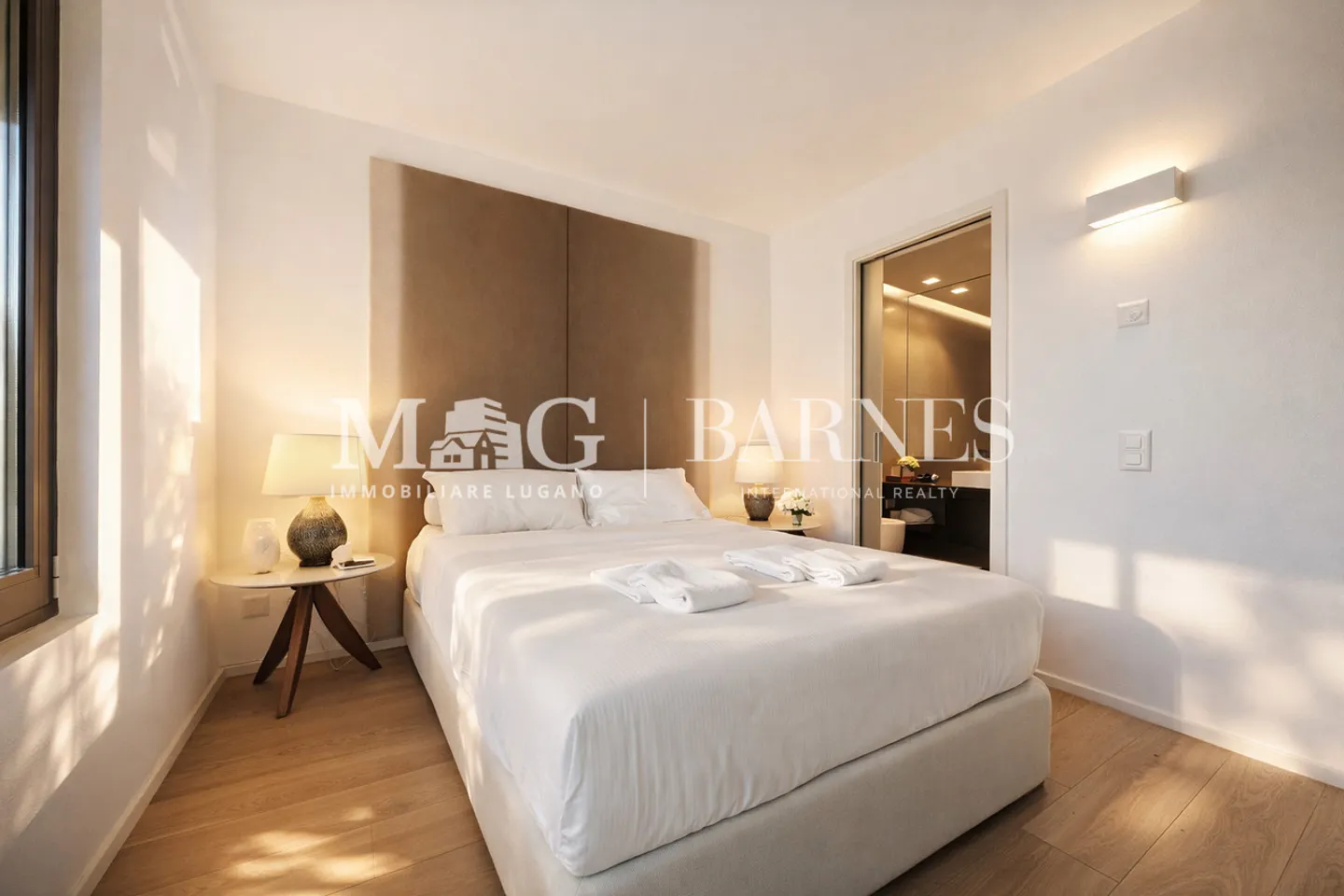 Lugano Zentrum nahe LAC: 2,5-Zimmer-Wohnung mit Seeblick - Foto 9 von 12