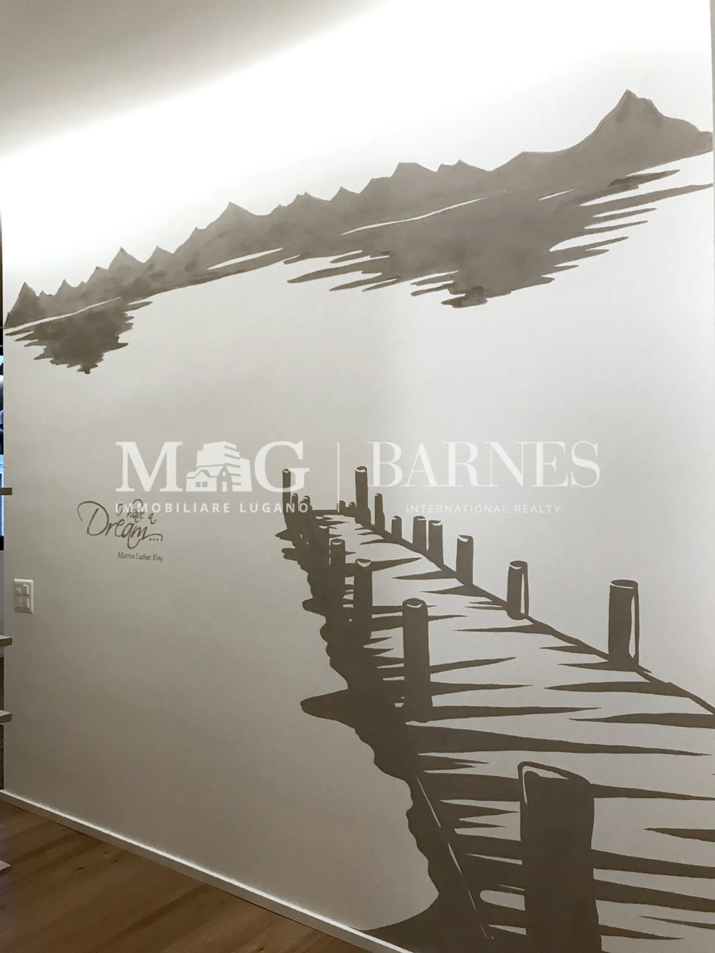 Lugano Zentrum nahe LAC: 2,5-Zimmer-Wohnung mit Seeblick - Foto 12 von 12