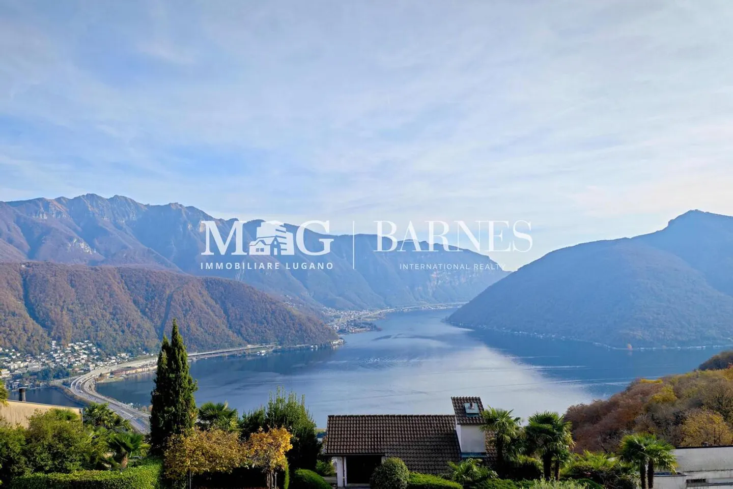 Lugano, Carona : Attique 5.5 pièces avec vue sur le lac et grande terrasse - Photo 2 sur 13