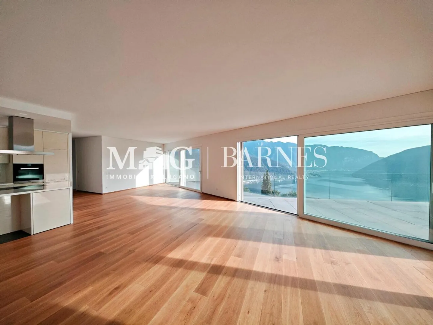 Lugano, Carona : Attique 5.5 pièces avec vue sur le lac et grande terrasse - Photo 3 sur 13