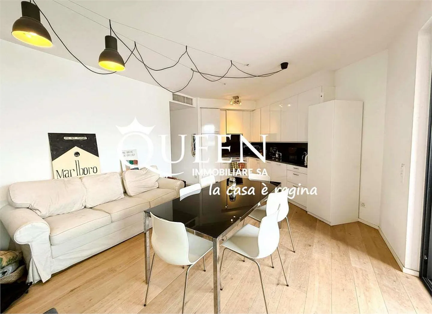 Lugano: 2,5-Zimmer-Wohnung, 75 m², hell, Terrasse, offene Aussicht - Foto 6 von 13