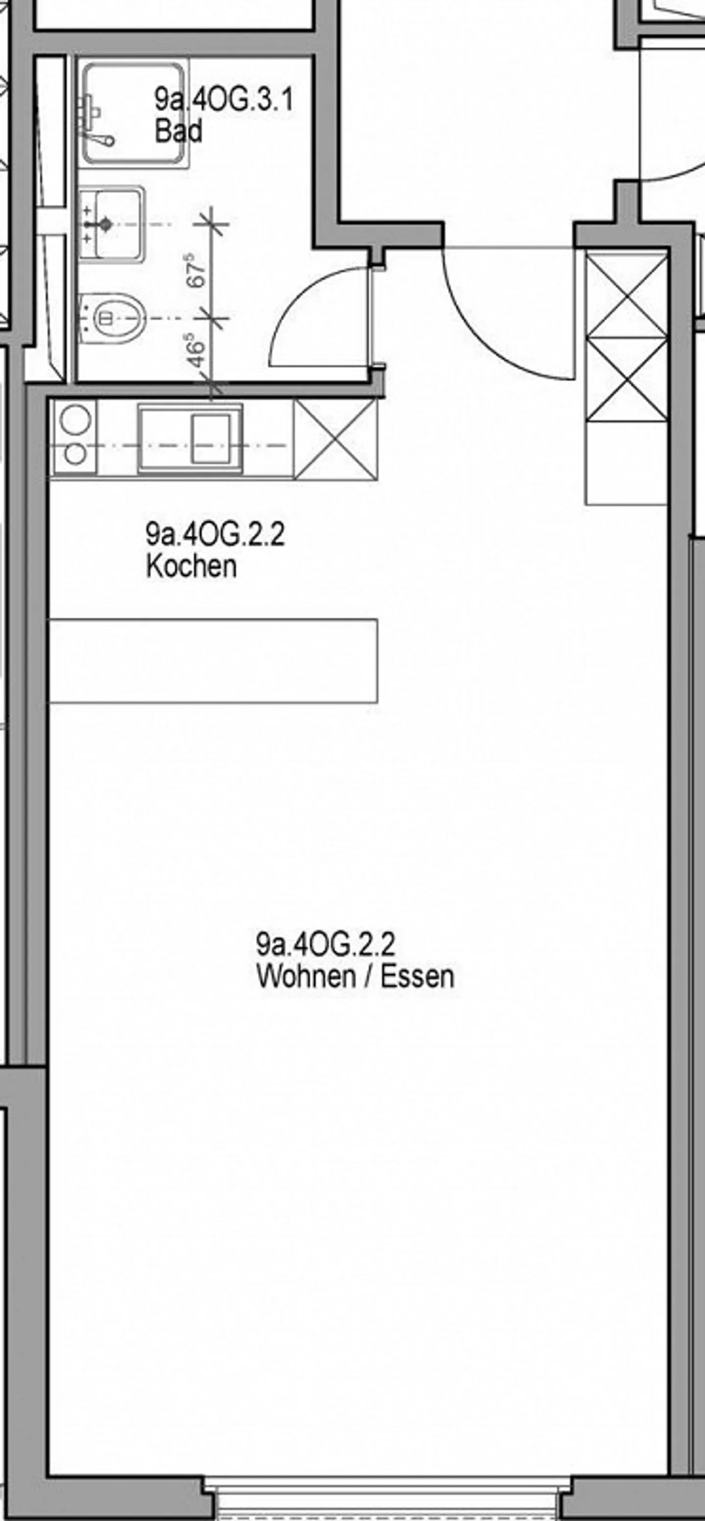Wohnung für Singles im Herzen von Altstätten - Foto 7 von 7