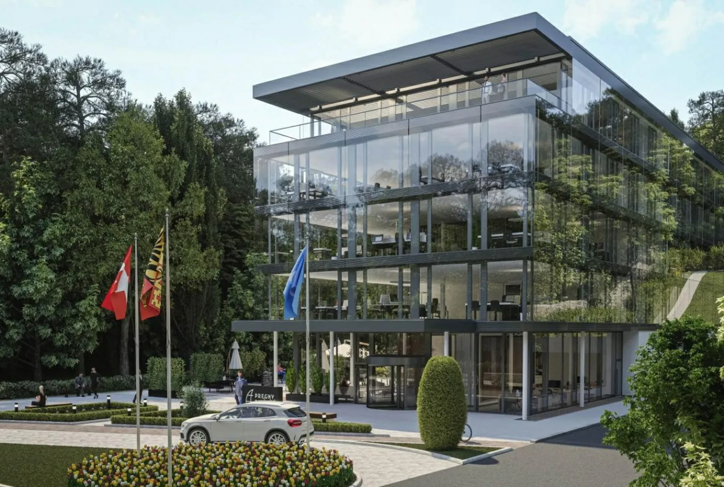 Pregny Park Center, an exceptional project in the heart of the Nations district - Photo 1 of 8