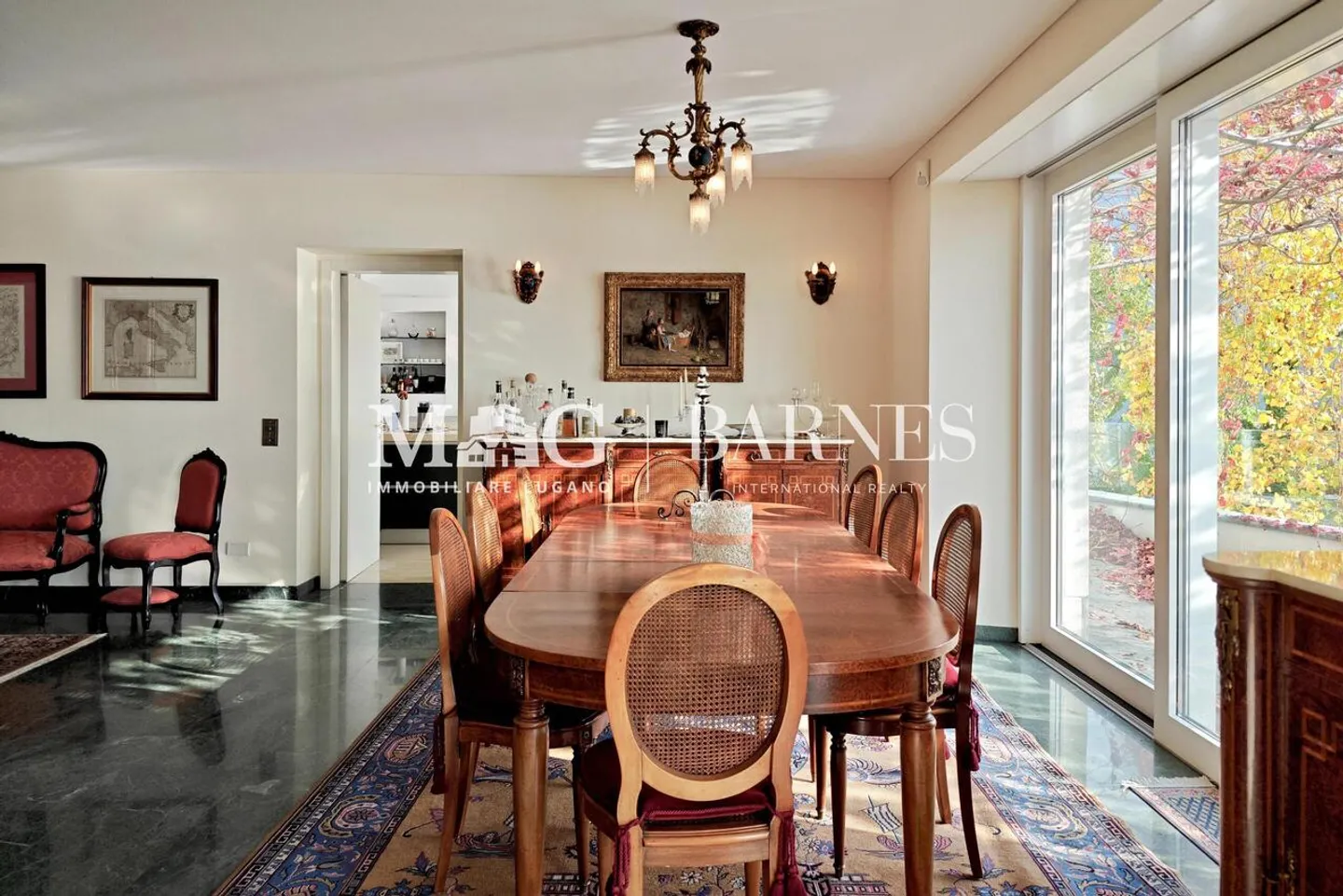 Lugano, Castagnola: Lake view apartment with pool and garden - Photo 10 of 16