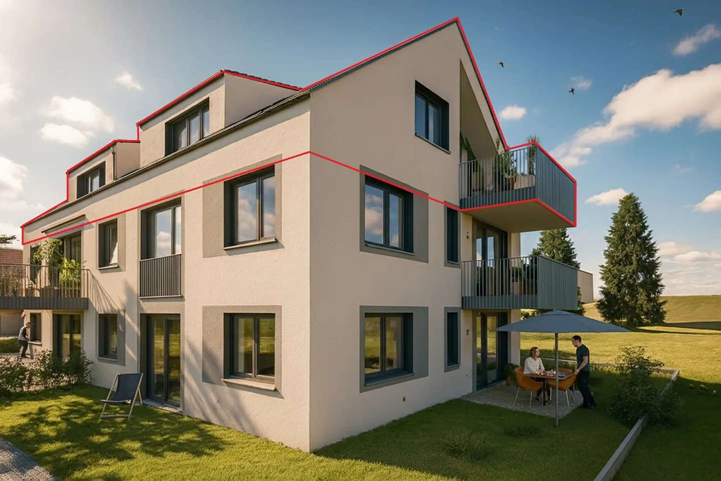 Nuovo progetto di costruzione Bündtenstrasse con cinque appartamenti (Appartamento 5) - Foto 1 di 7